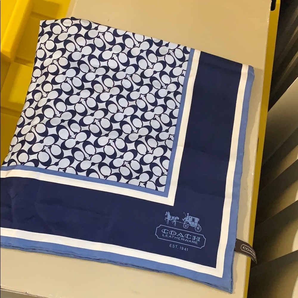 coach vintage scarf